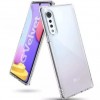 LG Velvet 5G - silikonowe etui na telefon Clear Case - przezroczyste.