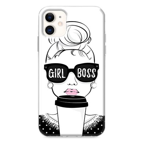 Etui na iPhone 12 - Girl Boss
