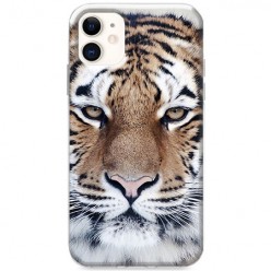 Etui na iPhone 12 - Śnieżny tygrys