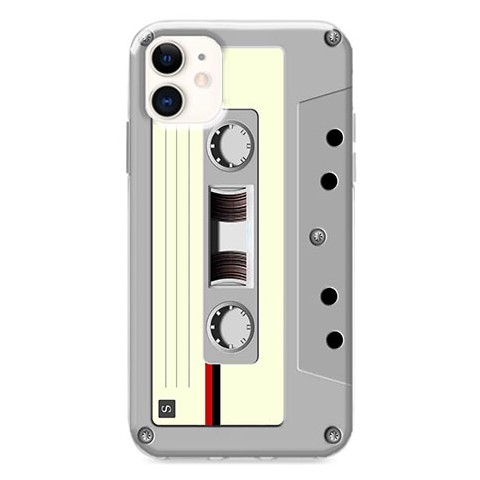 Etui na iPhone 12 - Kaseta magnetofonowa retro
