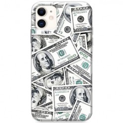 Etui na iPhone 12 Mini - Banknoty dolary 100
