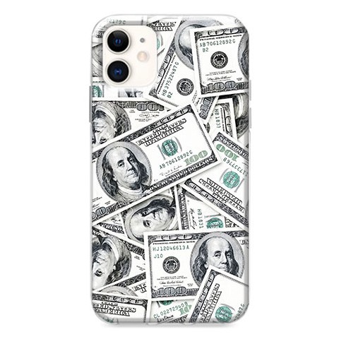 Etui na iPhone 12 Mini - Banknoty dolary 100
