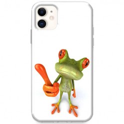 Etui na iPhone 12 Mini - Komiksowa żaba