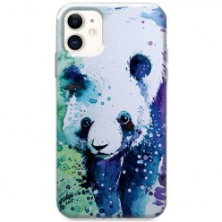 Etui na iPhone 12 Mini - Panda Waterkolor