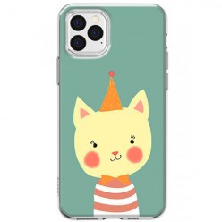 Etui na iPhone 12 Pro Max - Kotek w czapeczce