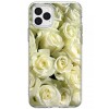 Etui na iPhone 12 Pro Max - Biały bukiet róż