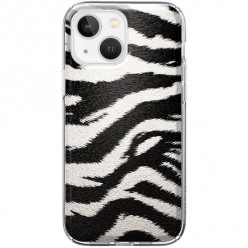 Etui na iPhone 13 - Biało Czarna Zebra