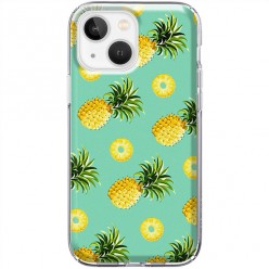 Etui na iPhone 13 - Żółte Ananasy