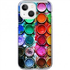 Etui na iPhone 13 - Kolorowe farbki