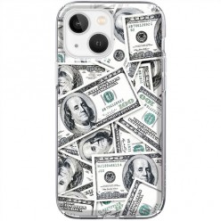 Etui na iPhone 13 - Banknoty dolary 100