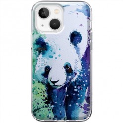 Etui na iPhone 13 - Panda Waterkolor