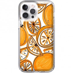 Etui na iPhone 13 Pro - Krojone pomarańcze