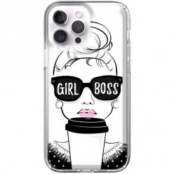 Etui na iPhone 13 Pro - Girl Boss