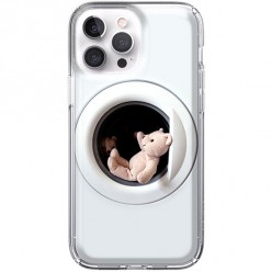 Etui na iPhone 13 Pro - Miś w pralce