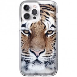 Etui na iPhone 13 Pro - Śnieży tygrys