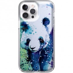 Etui na iPhone 13 Pro - Panda Waterkolor