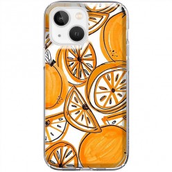 Etui na iPhone 13 Mini - Krojone pomarańcze