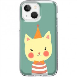 Etui na iPhone 13 Mini - Kotek w czapeczce