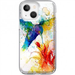 Etui na iPhone 13 Mini - Waterkolor ptak koliber