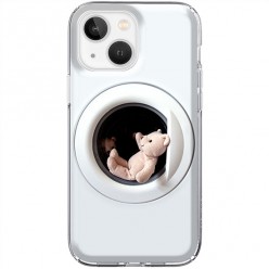 Etui na iPhone 13 Mini - Miś w pralce