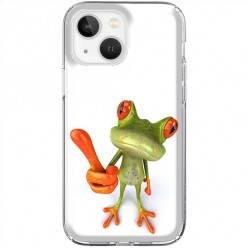 Etui na iPhone 13 Mini - Komiksowa żaba