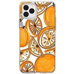 Etui na iPhone 12 Pro - Krojone pomarańcze