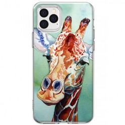 Etui na iPhone 12 Pro - Waterkolor żyrafa