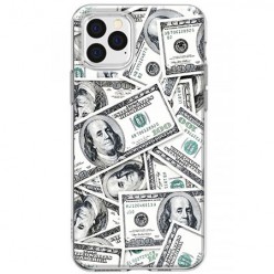 Etui na iPhone 12 Pro - Banknoty dolary 100