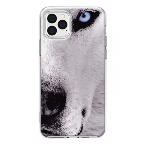 Etui na iPhone 12 Pro - Pies z niebieskim okiem