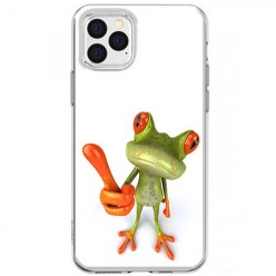 Etui na iPhone 12 Pro - Komiksowa żaba