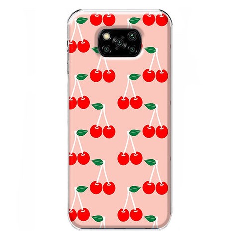 Etui na Xiaomi Poco X3 Pro - Czerwone wisienki