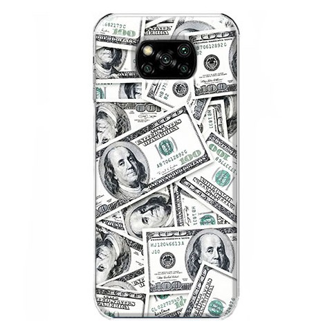 Etui na Xiaomi Poco X3 Pro - Banknoty dolary 100