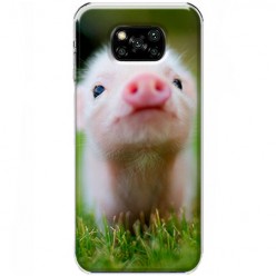 Etui na Xiaomi Poco X3 Pro - Wesoła mała świnka