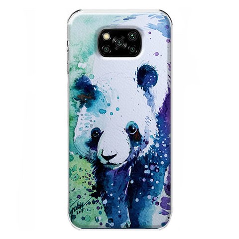 Etui na Xiaomi Poco X3 Pro - Panda Waterkolor