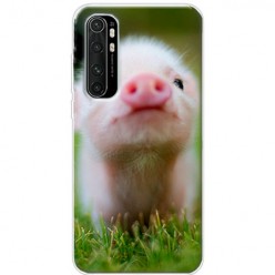 Etui na Xiaomi Mi Note 10 Lite - Wesoła mała świnka