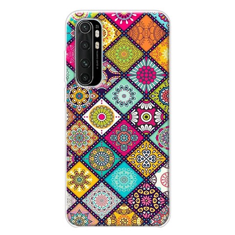 Etui na Xiaomi Mi Note 10 Lite - Kolorowe romby boho