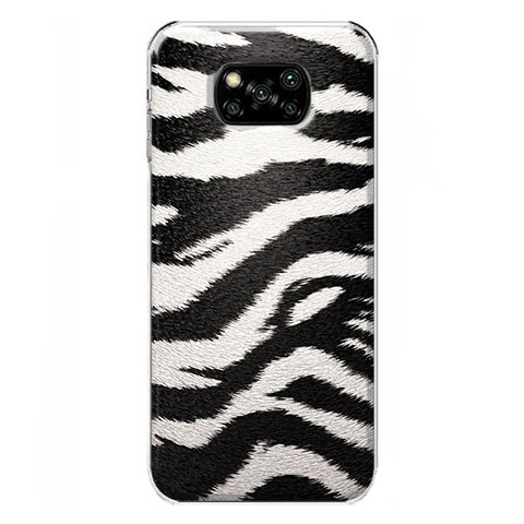 Etui na Xiaomi POCO X3 NFC - Biało Czarna Zebra