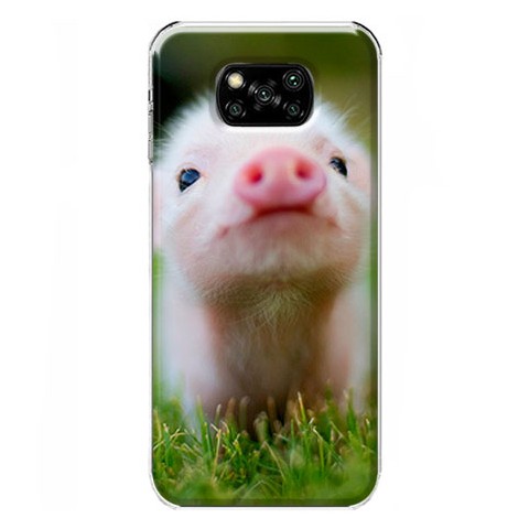 Etui na Xiaomi POCO X3 NFC - Wesoła mała świnka
