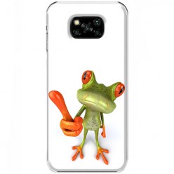 Etui na Xiaomi POCO X3 NFC - Komiksowa żaba