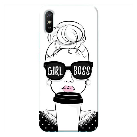 Etui na Xiaomi Redmi 9A - Girl Boss