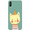 Etui na Xiaomi Redmi 9A - Kotek w czapeczce