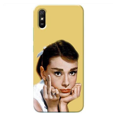 Etui na Xiaomi Redmi 9A - Dziewczyna Fuck You