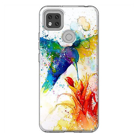 Etui na Xiaomi Redmi 9C - Waterkolor ptak koliber