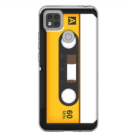 Etui na Xiaomi Redmi 9C - Kaseta magnetofonowa retro