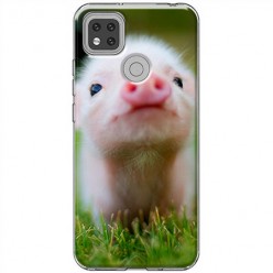 Etui na Xiaomi Redmi 9C - Wesoła mała świnka
