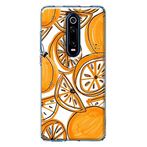 Etui na Xiaomi Mi 9T / Mi 9t Pro - Krojone pomarańcze