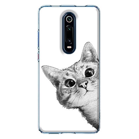 Etui na Xiaomi Mi 9T / Mi 9t Pro - Ciekawski kotek