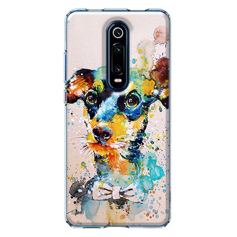 Etui na Xiaomi Mi 9T / Mi 9t Pro - Waterkolor piesek