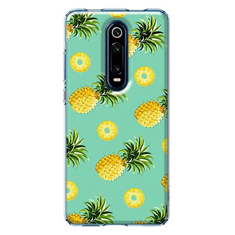 Etui na Xiaomi Mi 9T / Mi 9t Pro - Żółte Ananasy