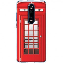 Etui na Xiaomi Mi 9T / Mi 9t Pro - Czerwona budka telefoniczna